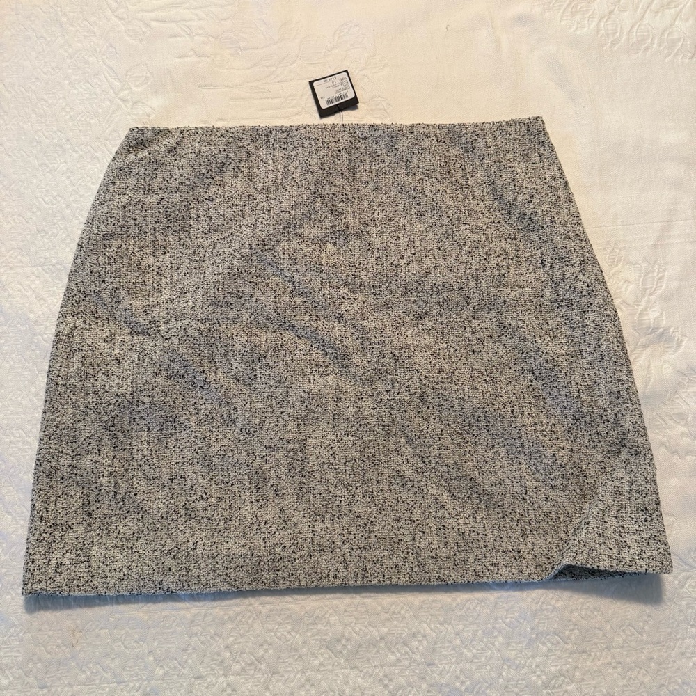 Club Monaco Black and White Centie Skirt